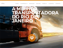 Tablet Screenshot of etis.com.br